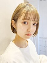 ソト 銀座(soto.)&nbsp;ハイライトカラー/くびれヘア/レイヤーパーマ/ミニボブ[銀座]