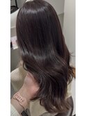 ラベンダーブラウン　ラベンダーカラー　透明感カラー