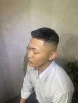 デン 仙台店(DEN)&nbsp;フェザーパーマ/スパイキーショート[榴岡/メンズ/理容室]