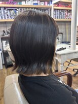 ラシクゼロ 草加駅前(Lashiku Zero)&nbsp;外はねボブ×インナーカラー　7/9