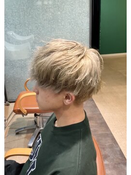 ネオンズ 南郷18丁目店(NEON´S) 【札幌白石 ハイトーンカラー(メンズベージュ)松本 凌弥】