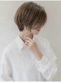 小顔カット/ショートボブ/ショートパーマ/20代/30代/40代