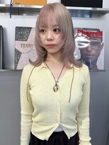 ペレ 梅田(PELE)&nbsp;ミディアムヘア/暗めカラー/グランマッシュ/梅田