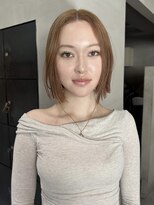 ヘアー アイス ルーチェ(HAIR ICI LUCE)&nbsp;ブリーチなし/アッシュベージュ/ブリーチなしダブルカラー/太田