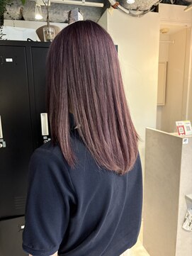 ブランシュ(Blanche) 艶髪/パープルカラー/ヴァイオレットカラー