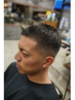 フォーコーナーズカットショップスリーセント 栄(FourCornersCutShop 3/cent)&nbsp;フェードショート