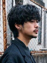 フィフス(fifth)&nbsp;原宿シャドウパーマルーズパーマメンズカットラウンドマッシュ