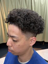 バーバーコモンズ(BARBER COMMONS)&nbsp;ツーブロックハードパーマ