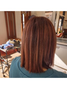 ヘアーファン(Hair Fun) 切りっぱなしボブ