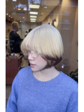 モアムー(Moremuu) [かの]ブロンド×ブラウン