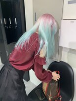 PELE原宿/ブリーチなしダブルカラー/ハイトーン/ケアブリーチ【３月上旬OPEN(予定)】&nbsp;着物ヘア/大人ガーリー/ダークアッシュ/似合わせカット/原宿