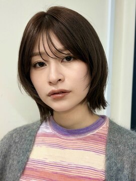 ガーデン 銀座(GARDEN) レイヤーボブ/顔まわりレイヤーカット/似合わせカット/20代30代