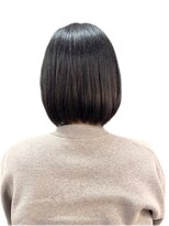 ルーファス メグロ(Ruufus Meguro)&nbsp;髪質改善ストレートでダメージ補修ビフォーアフター　2602