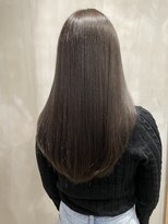 セブンベルベット(7 Velvet) グレージュカラー/髪質改善カラー/オージュア 【博多】