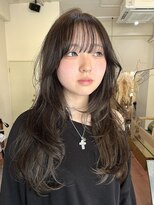 デイリリーバイアメリア 川西店(daylily by Ameria) ロングレイヤー/オリーブグレージュ/オリーブカラー