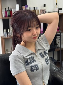 アウラシザーワークス(Aura scissors works)の写真/『海外風/韓国風』レイヤーどちらもお任せ◎一歩先のトレンドを取り入れ、自宅でも再現できるスタイルへ。