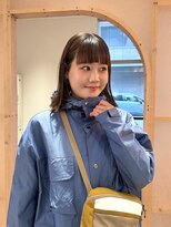 メルト 西梅田店(melt)&nbsp;ナチュラルストレートのコンパクトボブ