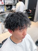 リルジー 大宮店(LIL.G)&nbsp;波巻きツイストスパイラル/リバースセンターパート[大宮/理容室]