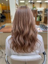 ビーワンヘアー 藤井寺 土師ノ里(B1hair)&nbsp;透明感＊ミルクティーベージュ