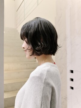 クリアーオブヘアー 一社店(clear OF HAIR) あごラインで収まるbob