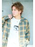 メンズカット+ブリーチ+カラー+ハホニコトリートメント¥15000
