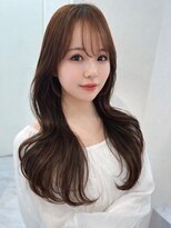 モナザスカイ 栄(MONA the SKY)&nbsp;【MONA】ロングレイヤー/くびれ巻き/韓国レイヤー/ラテカラー