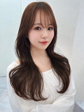 モナザスカイ 栄(MONA the SKY) 【MONA】ロングレイヤー/くびれ巻き/韓国レイヤー/ラテカラー