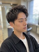 コタ 水戸(COHTA)&nbsp;ナチュラルアップバング×ニュアンスパーマ