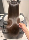髪質改善ストレート