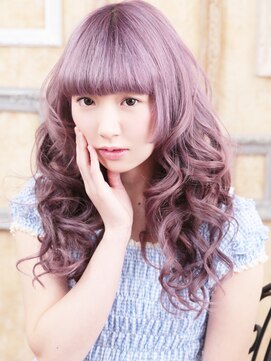美容室クローバー 新小岩店(clover) ☆パープルウェーブリッジスタイル☆【新小岩】