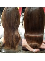 ルーミールーム(RoomieRoom)&nbsp;髪質改善ストレートさらツヤまとまり感UPナチュラルブラウン