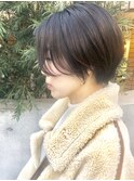 前髪長めの『ハンサムショートボブ』☆