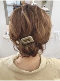 ボブヘア＊アップアレンジ