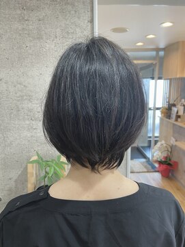 エルド(eld) 【eld 伊丹】丸みがかわいい大人ショートボブ