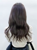 アイティー バイ アルバム 浦和店(IT by ALBUM)&nbsp;アッシュベージュ_イヤリングカラーラベンダーカラー_ba320191