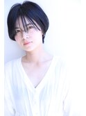 ハンサムショート　うざバング編