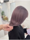 【ブリーチ2回】透けるペールラベンダー♪ *Lilme*