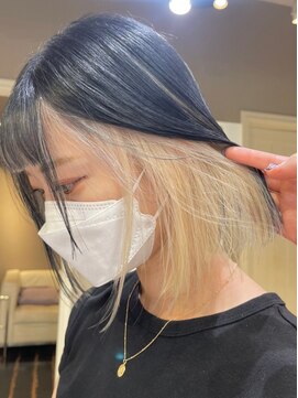 ベレーザ 渋谷(BELEZA) ba1799透明感プラチナベージュマッシュルームヘアくびれショート