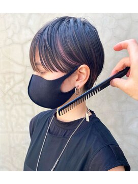 アマーク(a mark) 【土谷 庄之介】アクセントカラーショート