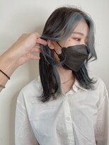 ニジュウサンド(23°)&nbsp;ペールブルーフェイスフレーミング