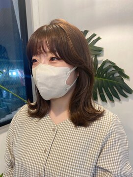 ヘアアンドメイク スタジオ ミムロ(HAIR&MAKE STUDIO MIMURO) 鎖骨ミディ