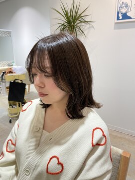 コレット 宇都宮(collet Gigi) オリーブベージュ/ミディアムレイヤー