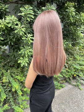 リノート バイ エゴル 太田川(Linoet by ENGOL) 【LINOET】手島カミラ　ピンクブラウン