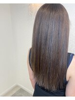 ヘアーアンドメイク ドレス(DRESS)&nbsp;オレンジ色消しハイライトカラー