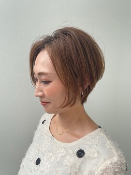 オレンヂ ショートボブ