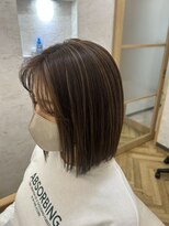 エクラートリアーラ 藤沢店(ECLART Reala)&nbsp;ヘイリーボブ×ハイライト