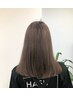 カット+白髪染めカラー(全体)￥5450→￥4900