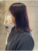 暖色×切りっぱなし