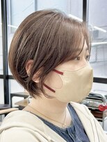 ルアン 上通り(ruen) 丸みショート ショート 熊本ショート 熊本美容室 ruen 右田莉奈