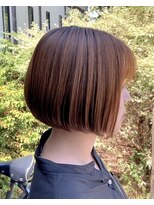 ルプラ ガーデン(le-pla garden) ショートボブ/前下がり/切りっぱなし/ブリーチなし/ベージュ豊橋